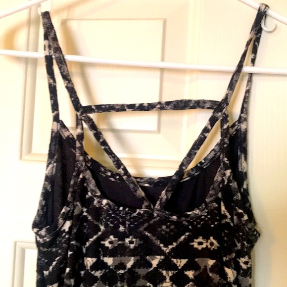 Black and white maxi dress - Picture 4 of 4